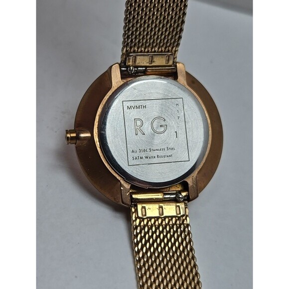 MVMT Mod RG1 Rose Gold Mesh 32mm Womens Quartz Watch 5ATM New Battery Classic - Picture 11 of 11